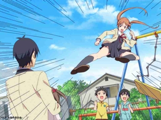 夏アニメ『アホガール』第2話より、先行カット到着! 熱川バナナワニ園・伊豆急行・熱川温泉観光協会とのコラボイベントも決定