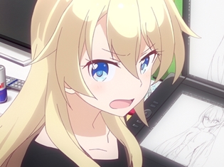 夏アニメ『NEW GAME!!』第2話より、先行カット&あらすじ公開! キャラコンペで、デザインに試行錯誤する青葉だが……
