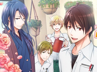 新作乙女ノベルゲーム『ふらはぴ~私、店長になります~』のお試しプレイを公式サイトで公開中! 少女漫画のような甘い恋を覗き見しよう