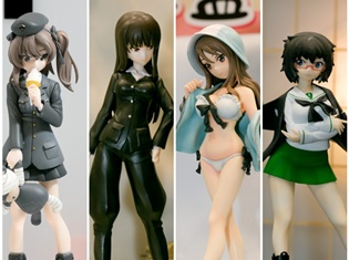 ワンフェスのディーラーホールが熱い! 今年も大人気の『ガールズ&パンツァー』フィギュアまとめ【ワンフェス2017夏】