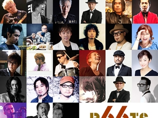 『おそ松さん』第2期のEDは、大槻ケンヂさん、トータス松本さんら1966年生まれアーティスト27名が歌う「レッツゴー!ムッツゴー!~6色の虹~」に決定!