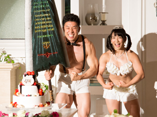 「モンスターハンター×ブライダルフェア」WebCM、なかやまきんに君のパワープレイなネタで収録現場に笑いが巻き起こる!