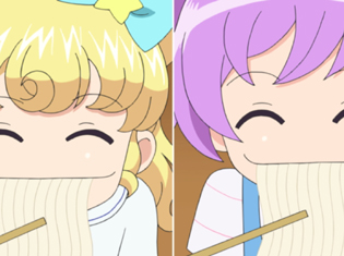 TVアニメ『アイドルタイムプリパラ』第21話より先行場面カット到着!麺パラはある人物の手中にあり制御不可能なようで……