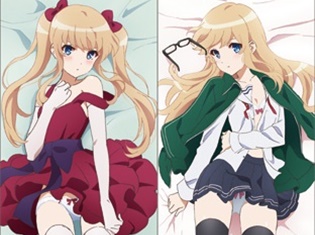 頬を赤らめて恥じらう英梨々がすぐそばに! 『冴えない彼女の育てかた♭』より「澤村・スペンサー・英梨々フラットVer.抱き枕カバー」が登場!