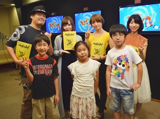 TVアニメ『ヘボット!』アフレコ収録に子供たちが挑戦!井澤詩織さん、田村奈央さん、山岡ゆりさんが優しくアドバイス