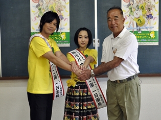 『アホガール』悠木碧さん&浪川大輔さんが、「熱川バナナワニ園」1日園長就任! 特典映像として、単行本特装版に収録決定
