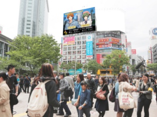 イケメン役者育成ゲーム『A3!(エースリー)』のオリジナルプロモーション映像“夏組編”を渋谷と戎橋の大型ビジョンで放映!