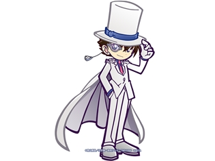 『ぷよぷよ!!クエスト』×『名探偵コナン』のコラボイベントより、「怪盗キッド」のイラストを先行公開!