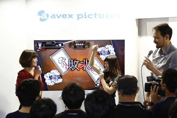 ゲーム『賭ケグルイ』ステージイベントで若井友希さんと伊瀬茉莉也さんが投票じゃんけんで対決！【TGS2017】