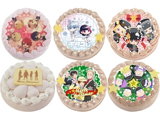 『A3!』や『おそ松さん』などクリスマスを彩るキャラクターケーキが10月2日よりアニメイトカフェ通販にて受注受付開始! オリジナル特典もプレゼント
