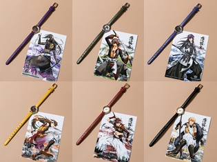 『薄桜鬼 真改』より、コラボ腕時計第2弾&お財布ショルダー&ブレスレットセットが登場! 購入者限定でカレンダーイラストを使用した特典をプレゼント