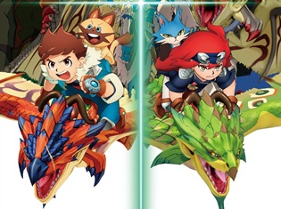 『モンスターハンター ストーリーズ RIDE ON』第一章全48話を動画配信サービス「FOD」&「TVer」にて期間限定無料配信!