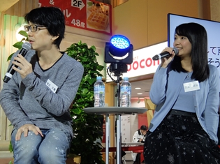 三上枝織さん・菅沼久義さんが、中学生たちの質問に回答! キッザニア東京「第4回ジュニア チャレンジ ジャパン」で声優トークステージを実施