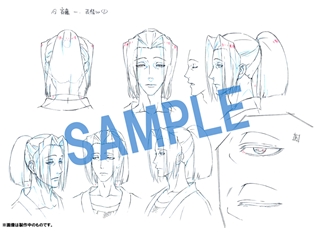 劇場版『PEACE MAKER 鐵』【前篇】斉藤一(CV.松山鷹志)・市村辰之助(CV.うえだゆうじ)・沙夜(CV.高橋美佳子)のラフ設定が到着