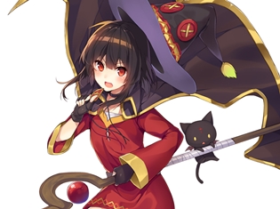 ログインするだけで「めぐみん」がもらえる! 『アンジュ・ヴィエルジュ ~ガールズバトル~』×『この素晴らしい世界に祝福を!2』コラボ開始!