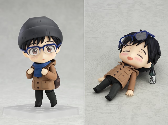 『ユーリオンアイス』勝生勇利の私服姿がねんどろいどに登場！　付属パーツであのシーンの再現も……!?