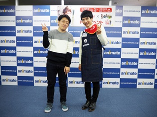声優・鈴木裕斗さんがもみじ饅頭の早食いにチャレンジ!?「Yuto Suzuki 10th Anniversary × animate」アニメイト広島1日店長 イベントレポート
