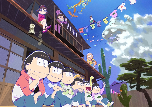 『おそ松さん』のオリジナルショートアニメ『d松さん』が、dTVで1月9日より独占配信！トト子とイヤミ×6つ子たちとの日常を描く