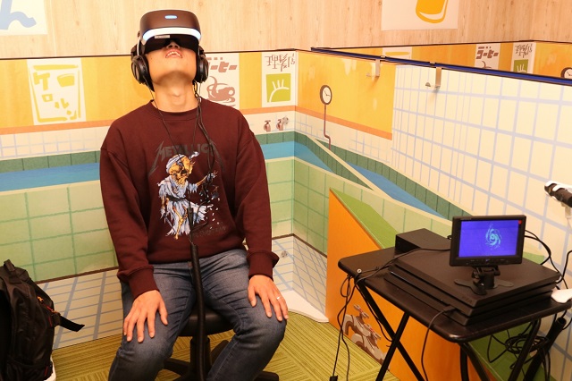 ６つ子と一緒の銭湯――VRで『おそ松さん』ワールドを体験
