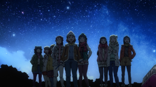 ラブライブ サンシャイン 第2期 第10話の場面カット到着 流れ星を見に行こうと 9人は夜の内浦に集まる アニメイトタイムズ