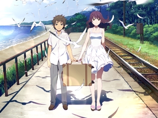 『打ち上げ花火、下から見るか?横から見るか?』Blu-ray&DVDが発売決定! アニメイト購入特典は描き下ろしイラストを使用したA4アートボード