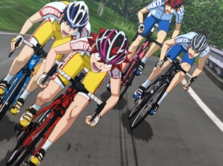 『弱虫ペダル GLORY LINE（グローリー・ライン）』第2話「2人のエース!!」より場面カットが到着！　インターハイ1日目のゴールに向けて激突！