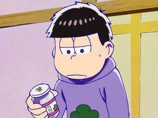 『おそ松さん』第2期、第15話「びん」「カラ松タクシー」「トッティクイズ」ほかの先行カット到着! 一松、びんのふたが全く開かなくて……