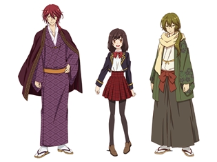 TVアニメ『明治東亰恋伽』ヒロイン・綾月芽衣、森鴎外(CV:浪川大輔)、菱田春草(CV:KENN)のキャラクターデザイン解禁!
