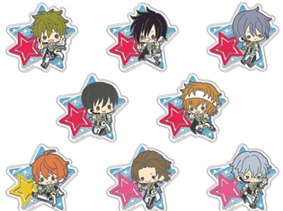 『アイドルマスター SideM』クリアブローチ第2弾登場! お揃いのライブ衣装を来たメンバー達がキュートなクリアブローチに!