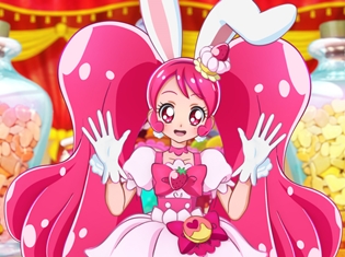 東山紀之さんとキュアホイップが生放送中に生トーク! 『サンデーLIVE!!』でプリキュアが番組に生出演!