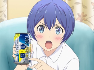『たくのみ。』第4話「氷結」より、先行場面カット到着! 真(CV:内田真礼)と直(CV:安済知佳)の桐山姉妹が大喧嘩、原因はお酒!?