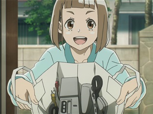 『宇宙よりも遠い場所』第5話より先行カット公開! キマリは、めぐみ(CV:金元寿子)から借りたままになっていたゲームを見つける