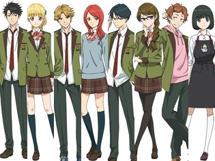 TVアニメ『多田くんは恋をしない』キャラクター設定画&プロフィール公開! メイン声優8名が「AnimeJapan2018」スペシャルステージに登場