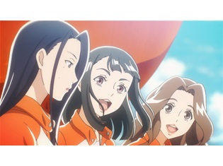 『宇宙よりも遠い場所』第7話「宇宙を見る船」の先行場面カット公開! 案内されたのは、かつて報瀬(CV:花澤香菜)の母親が使っていた船室