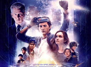 映画『レディ・プレイヤー1』US版ポスターにガンダムや『カウボーイ・ビバップ』のソード・フィッシュIIが登場