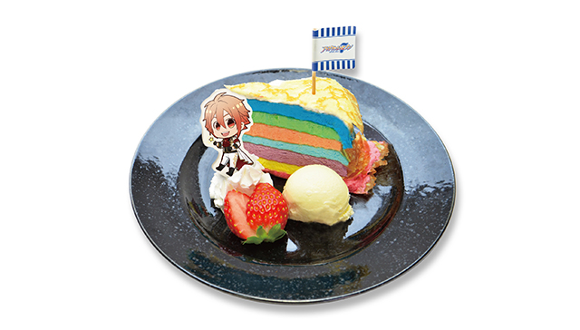 ▲祝！アニメ化記念!!七色のIDOLiSH7ケーキ