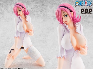 『ワンピース』よりサンジの姉・レイジュを白シャツの胸元がはだけた無防備姿で立体化! 傷付きながらも妖艶な表情で佇む……