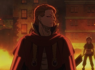 『ブラッククローバー』第23話「紅蓮の獅子王」の先行場面カット公開! アスタのピンチを救ったのは、フエゴレオン団長(CV:小西克幸)だった