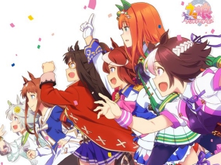 『ウマ娘 プリティーダービー』ウマ娘6人の躍動的なキービジュアル第二弾が公開! 新たに3人のキャラクタービジュアルが追加!