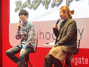 梶裕貴さん・うえだゆうじさん、劇場版『PEACE MAKER 鐵』の裏話を語る! AJ2018SPステージより公式レポート到着