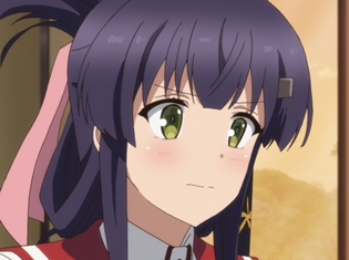 『刀使ノ巫女』第14話「家族の場景」の先行場面カット到着! 舞衣が刀使を辞めるよう迫られる!? その頃、謎の刀使が現れて……?