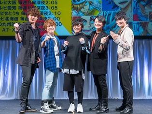 『弱虫ペダル GLORY LINE』山下大輝さん・下野紘さんら声優陣が、第2クールの見所を語る! AJ2018のSPステージより公式レポート到着