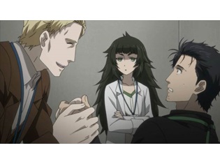 『シュタインズ・ゲート ゼロ』第2話の先行場面カット解禁! レスキネン教授のセミナーで、「人の記憶をデータ化して保存する」という理論が展開され……