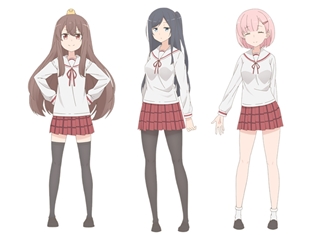 『すのはら荘の管理人さん』生徒会の面々の声優陣とキャラクタービジュアル公開! 会長・雪本柚子に高森奈津美さん!!