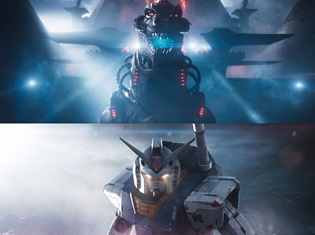 映画『レディ・プレイヤー1』より衝撃の本編映像が初解禁! メカゴジラVSガンダム、夢の頂上決戦が実現!?