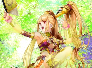 『オルタンシア・サーガ -蒼の騎士団-』金元寿子さん演じる「日天の夢想曲 ロレッタ」の美樹本晴彦さん描き下ろしイラストを先行公開