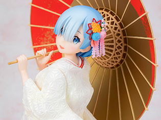 『Re:ゼロから始める異世界生活』から「レム-白無垢- 1/7スケールフィギュア」が本日5月21日より予約受付開始!