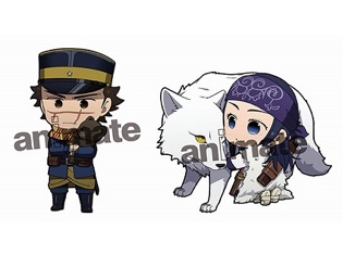 TVアニメ『ゴールデンカムイ』オンリーショップ限定商品情報解禁ッ! 描き起こしミニキャライラストも公開ッ!