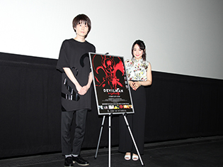 内山昂輝さん、潘めぐみさん登壇!「村瀬歩は違う世界を生きている?」|『DEVILMAN crybaby NIGHT THEATER @新宿バルト9』トークイベントレポート