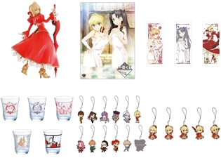 セイバーだらけのくじが登場!? 「一番くじ Fate/EXTRA Last Encore」が7月21日(土)より順次発売予定